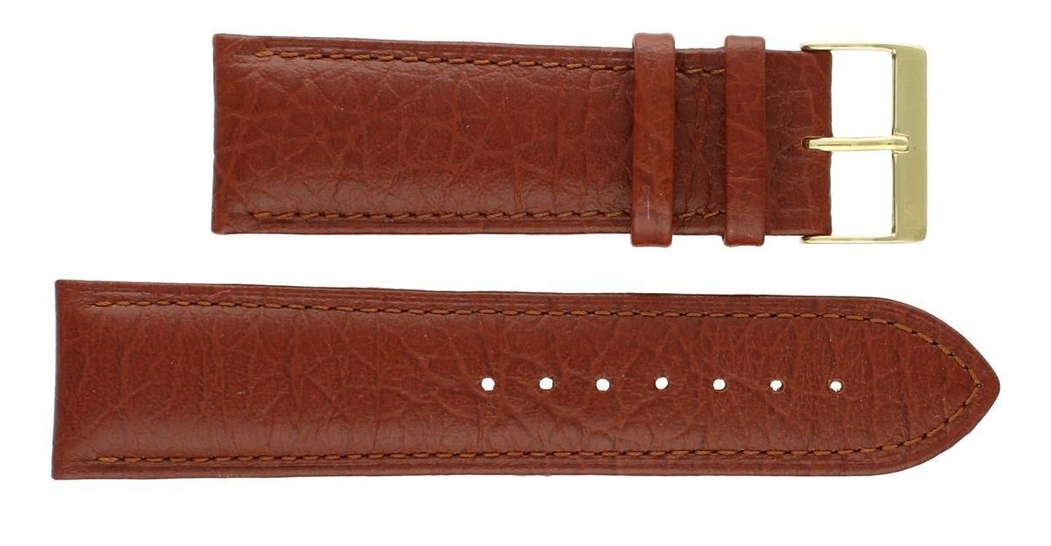 Pasek do zeg. Adriatica 24 mm brązowy Wytrzymały i solidny pasek do zegarka, szwajcarskiej marki Adriatica w kolorze brązowym został wykonany z bardzo wytrzymałej i wygodnej 1.jpg